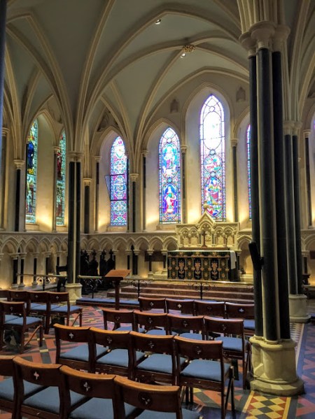 Lady Chapel at St. Patrick's Cathedral in Dublin, Used by Huguenot Refugees